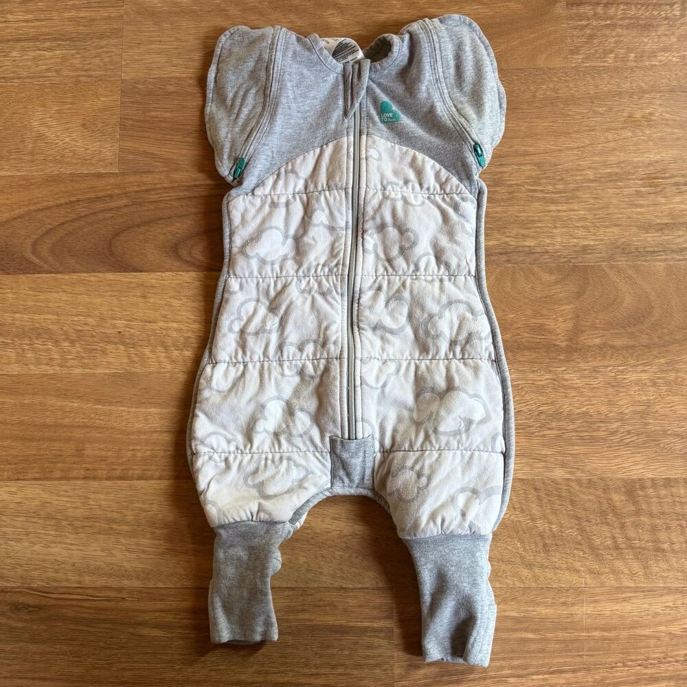 Love to Dream Organic clouds Long Sleeve Baby Sleep Suit